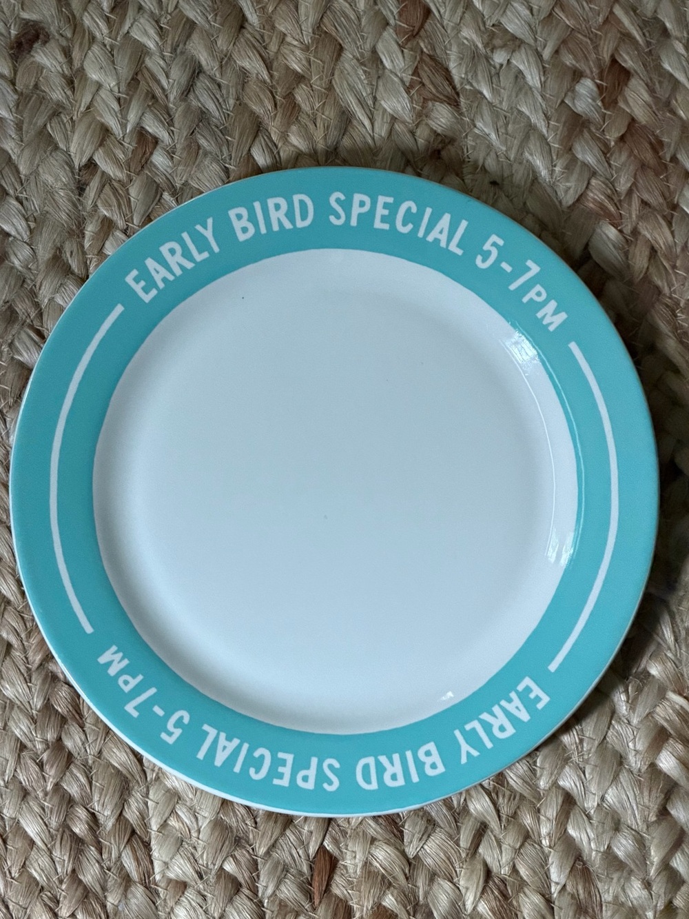 Kate Spade Lenox Order’s Up Salad Plate, Early Bird Special.